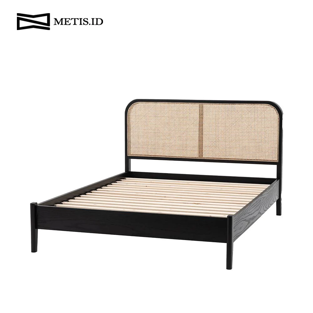 Dipan Jati Rotan Black BED002