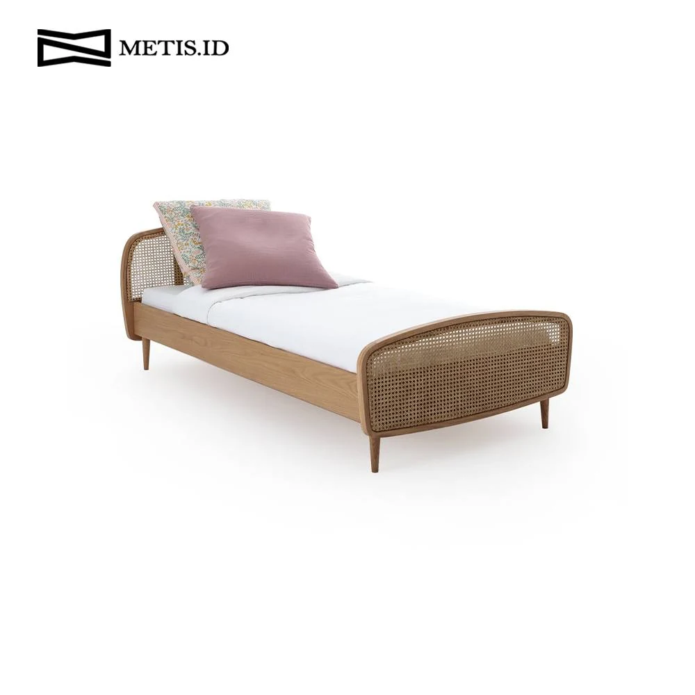 Dipan Jati Rotan Natural BED003