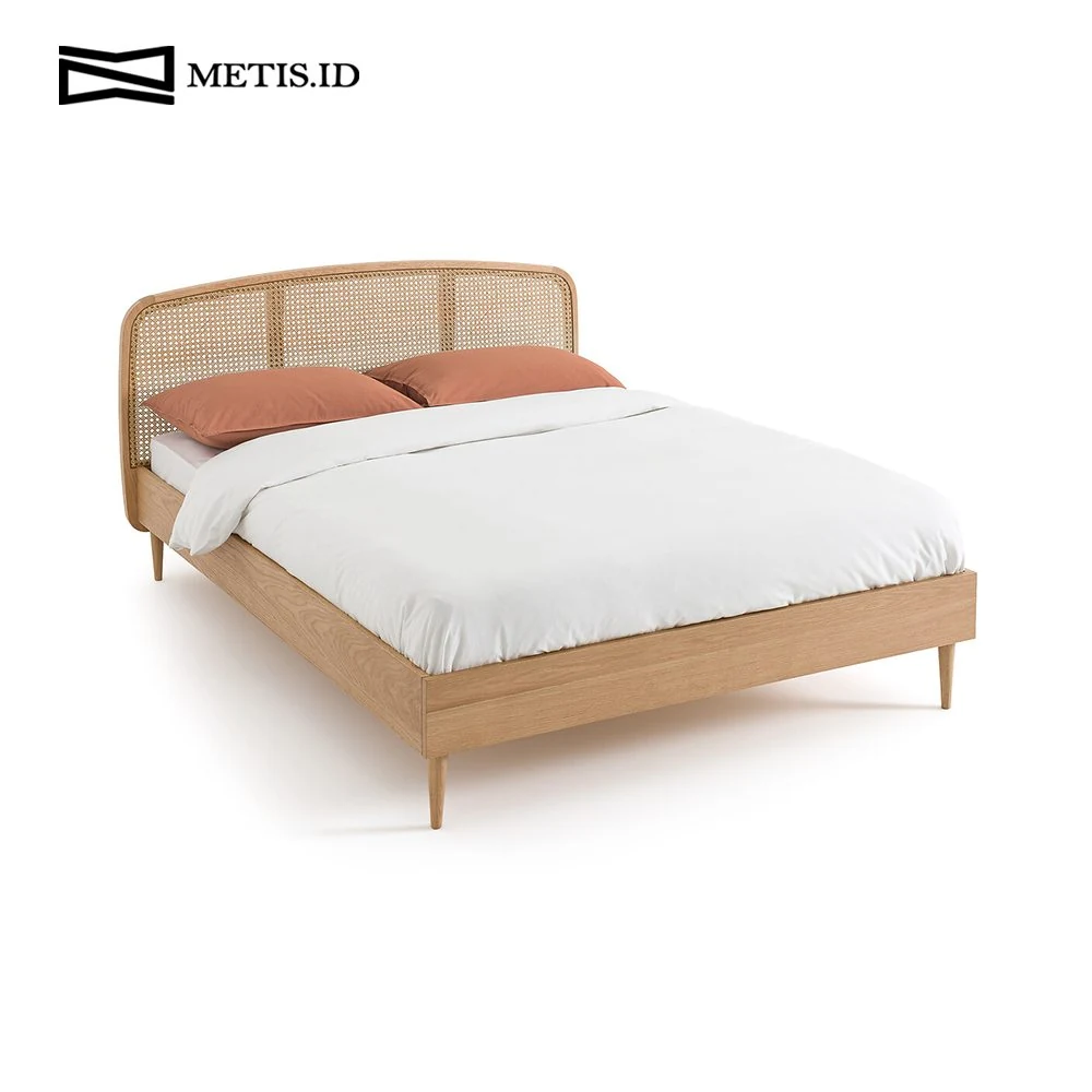 Dipan Jati Rotan Natural BED004