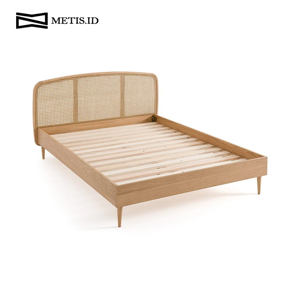 Dipan Jati Rotan Natural BED004