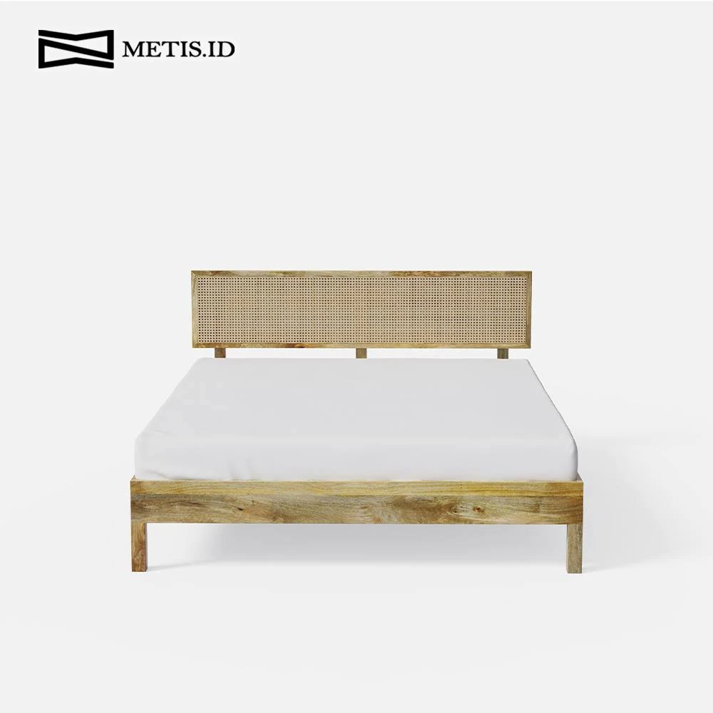 Dipan Jati Rotan Natural BED007