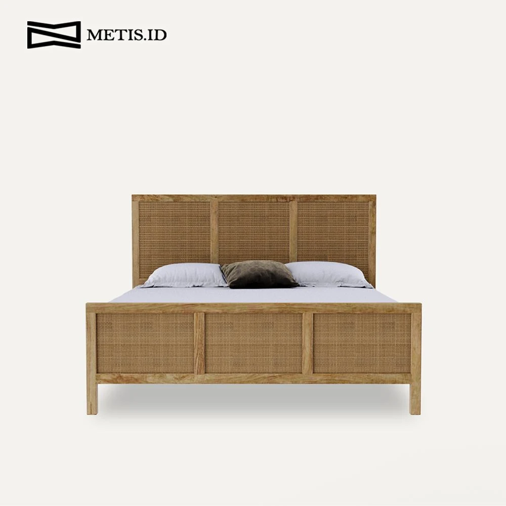 Dipan Jati Rotan Natural BED008