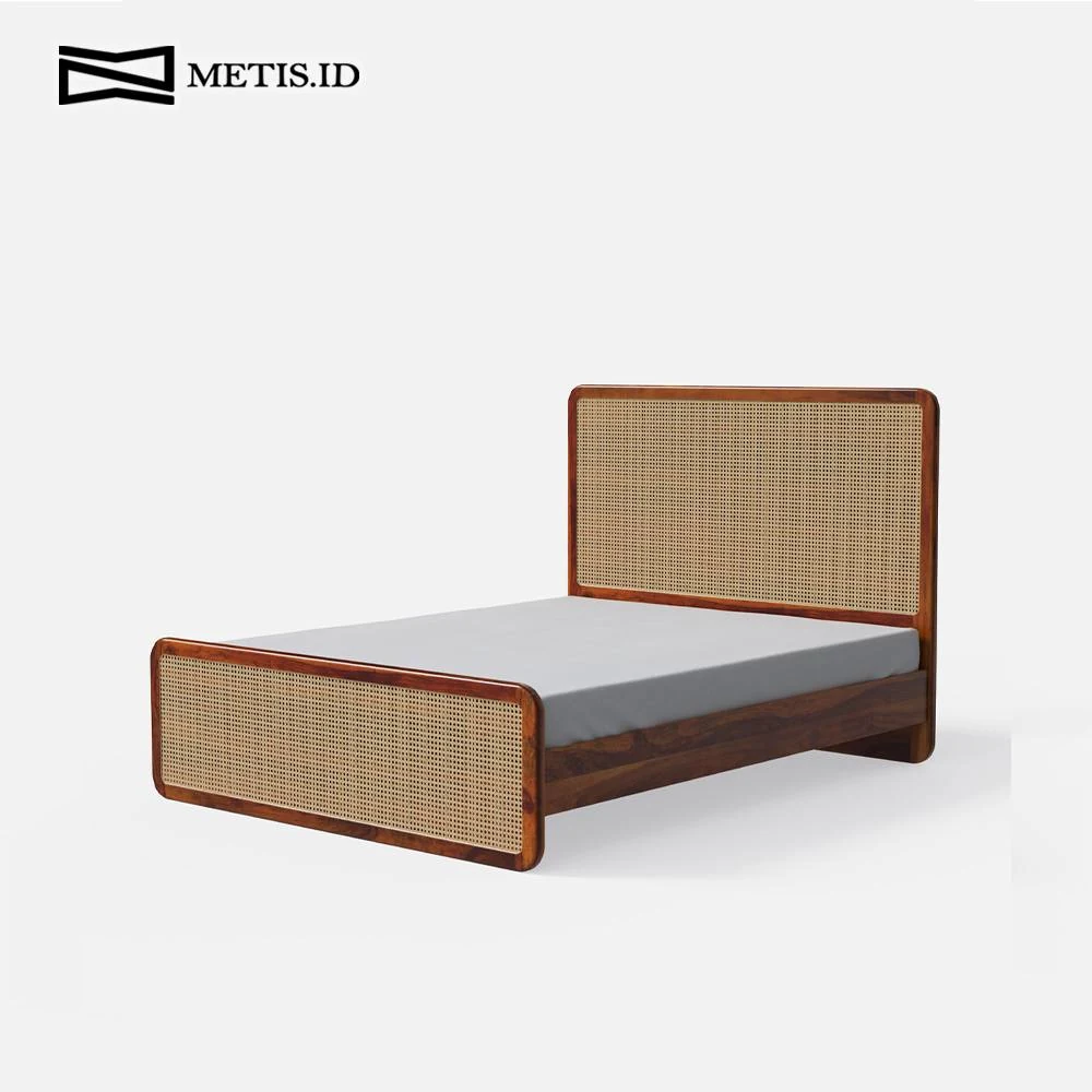 Dipan Jati Rotan Natural BED010