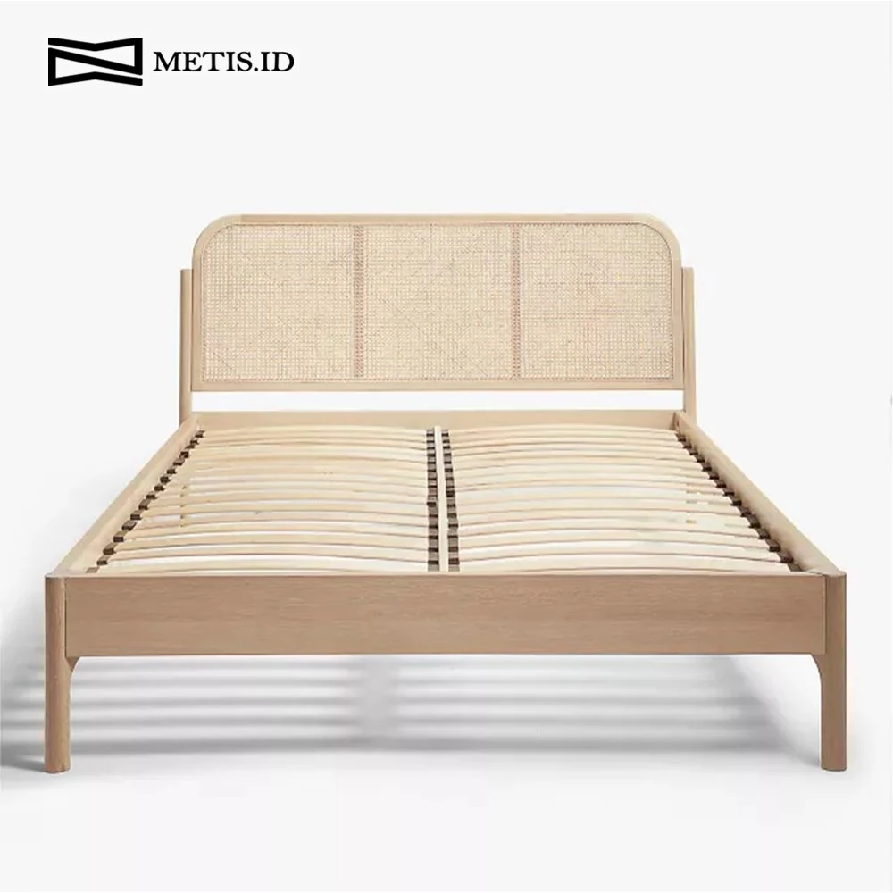 Dipan Jati Rotan Natural BED013