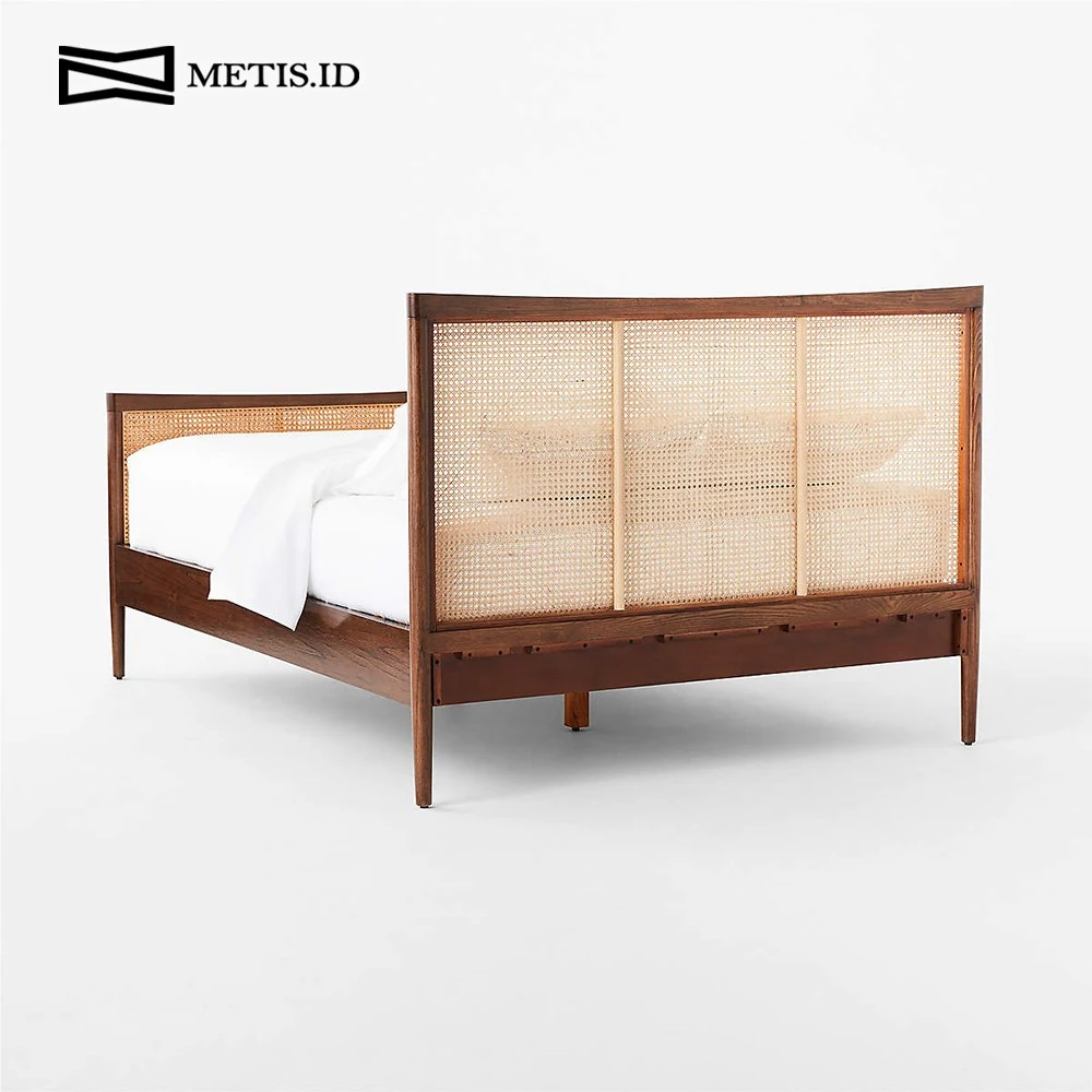 Dipan Jati Rotan Natural BED014