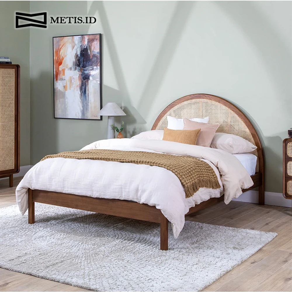 Dipan Jati Rotan Natural BED016