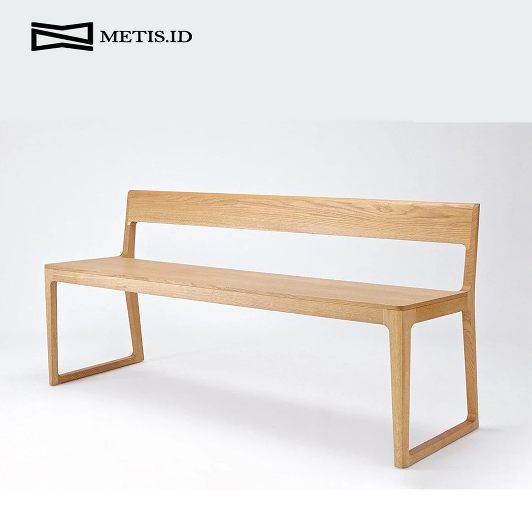 Bangku Jati Natural BN011