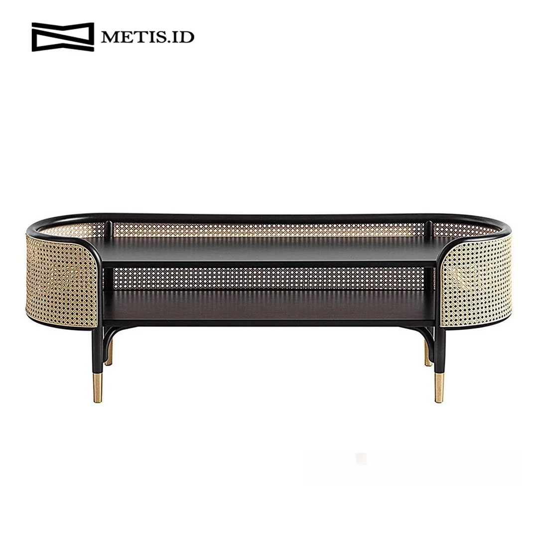 Bangku Jati Rotan Natural BN020