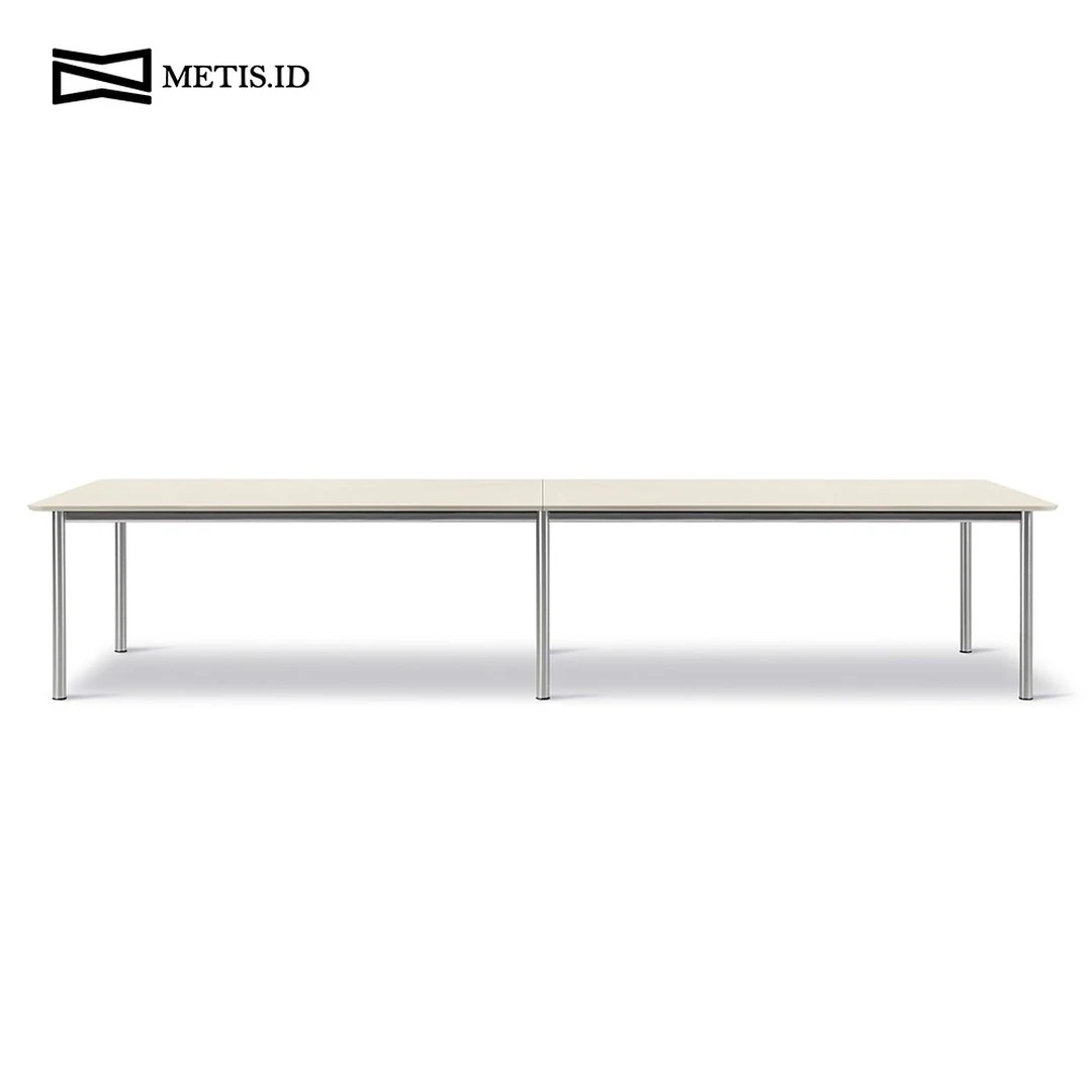 Meja Jati Besi Natural MM003