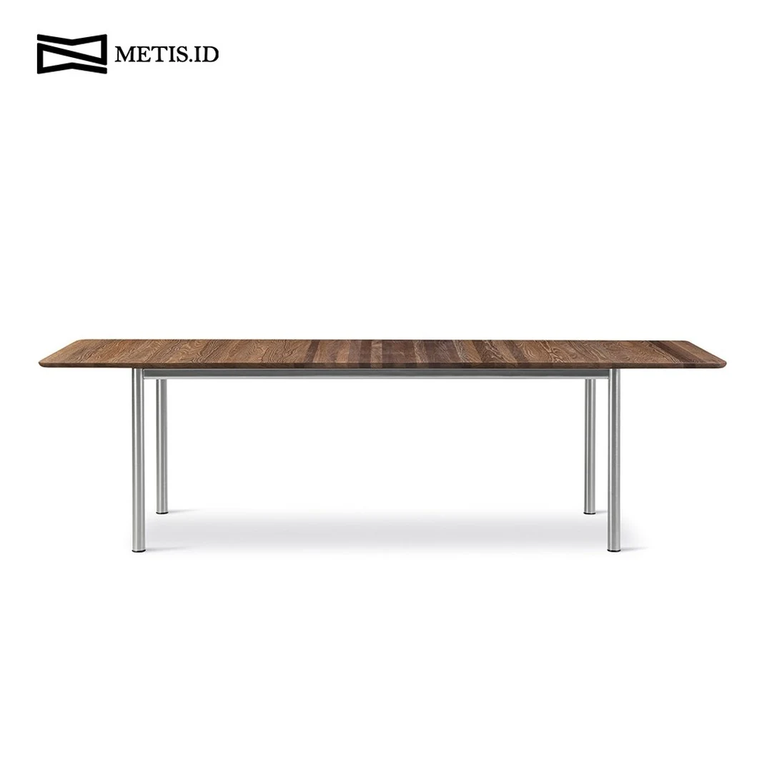Meja Jati Besi Natural MM004