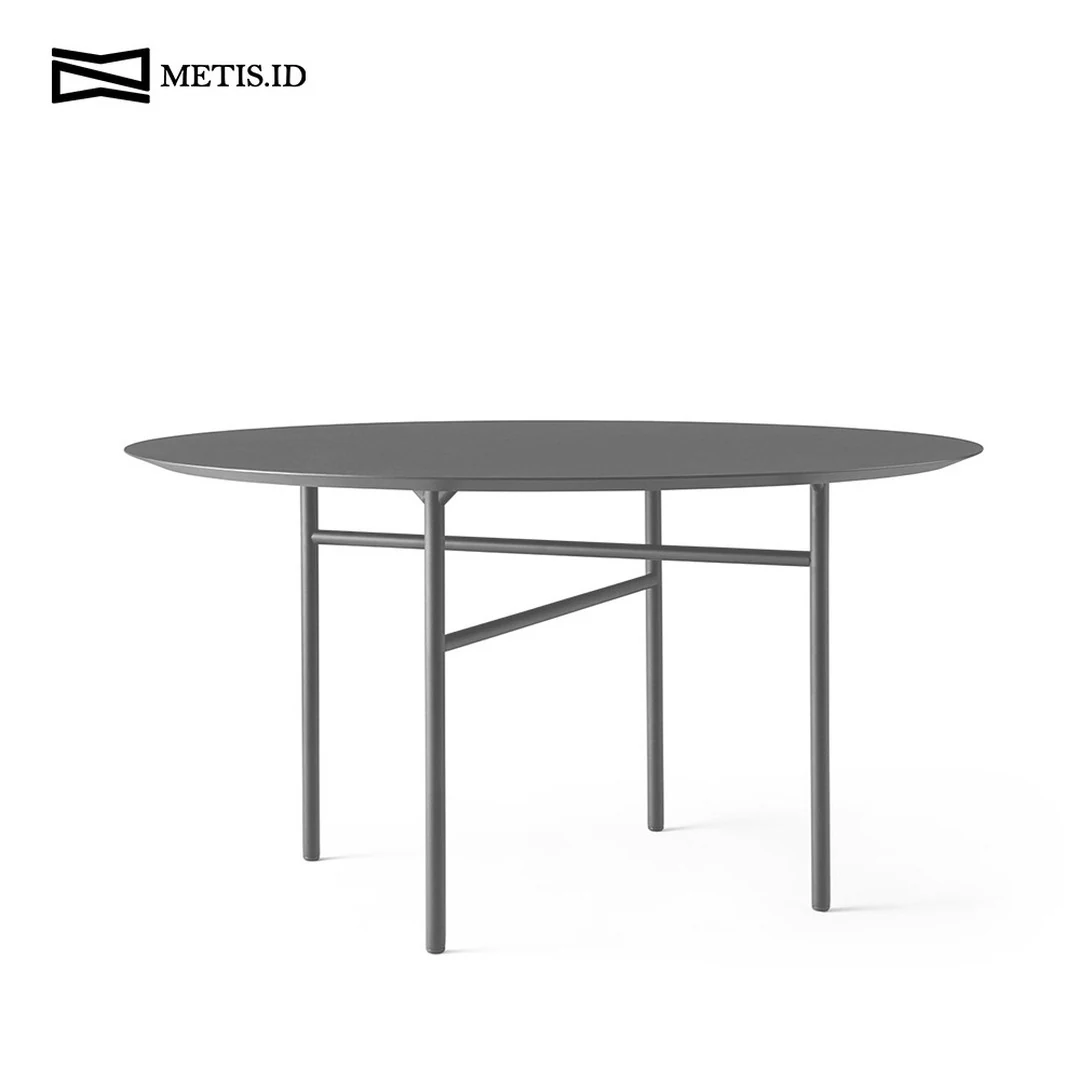 Meja Jati Besi Natural MM014