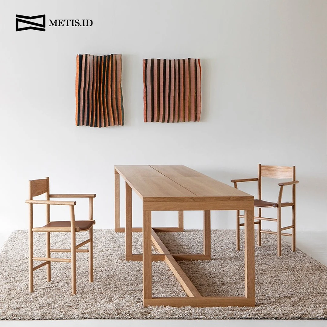 Meja Jati Natural MM028