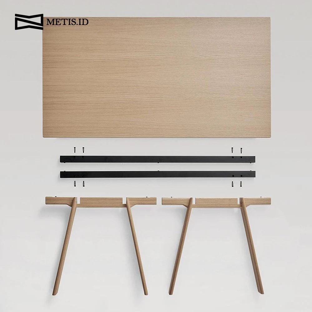 Meja Jati Natural MM034