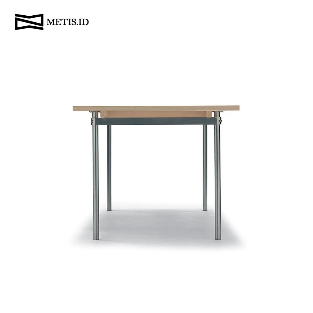 Meja Jati Besi Natural MM057