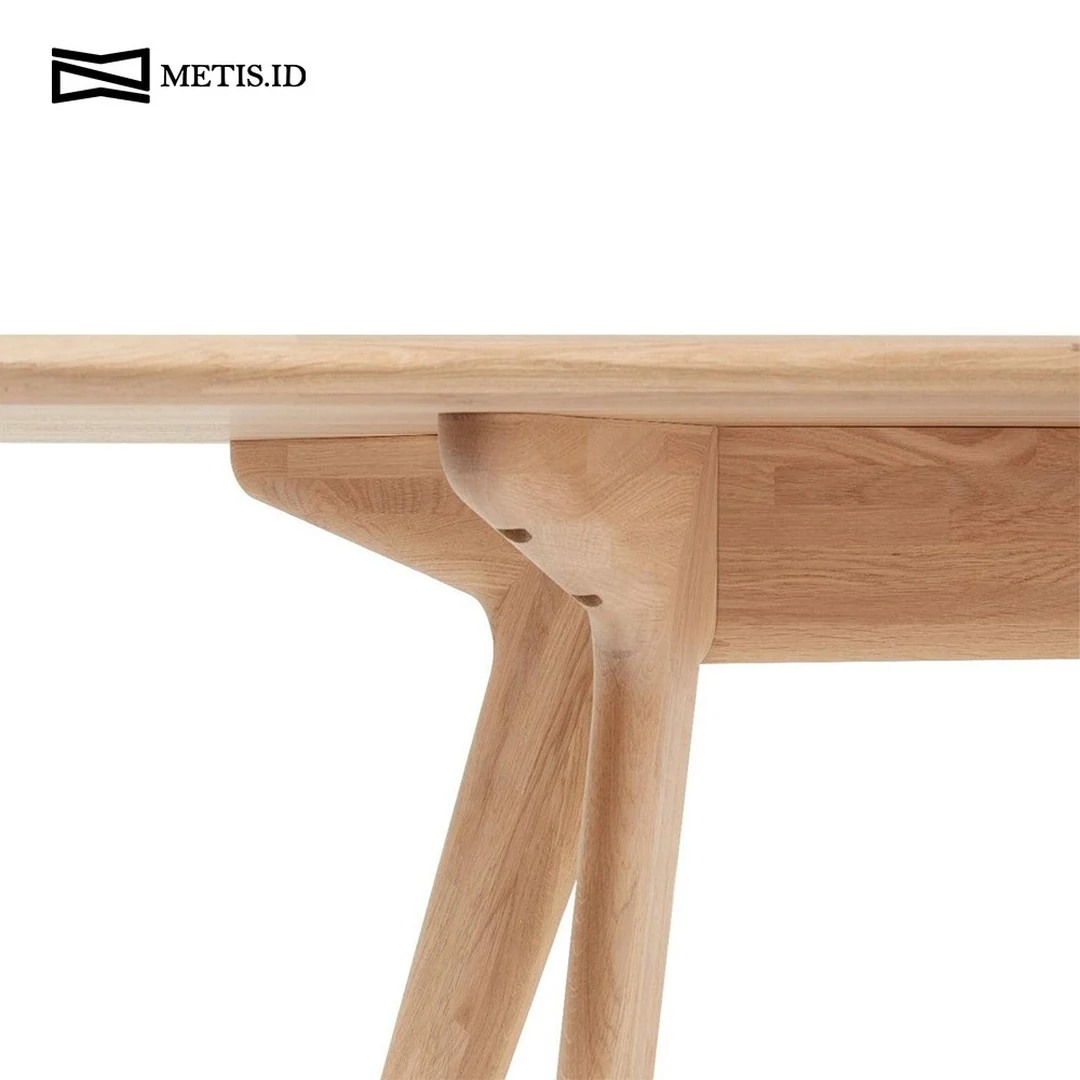 Meja Jati Besi Natural MM067