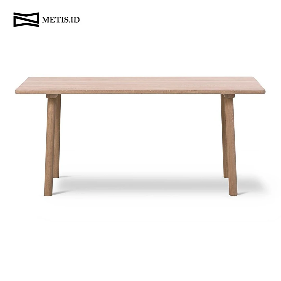 Meja Jati Besi Natural MM069