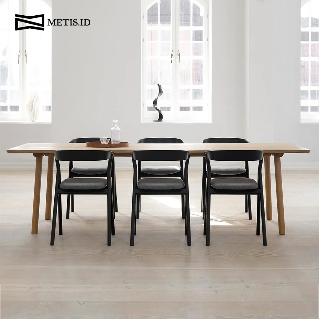 Meja Jati Besi Natural MM069